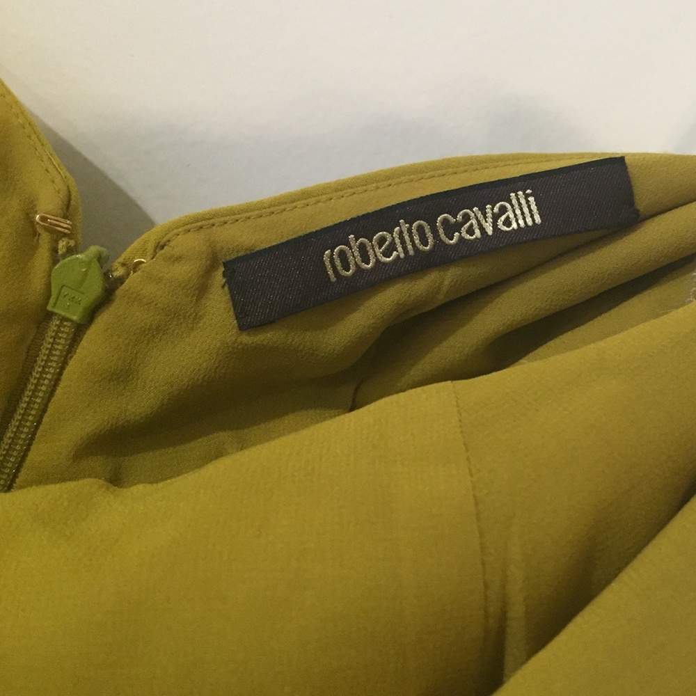 Roberto Cavalli Silk-Trimmed Crepe Jumpsuit - Picture 5 of 11